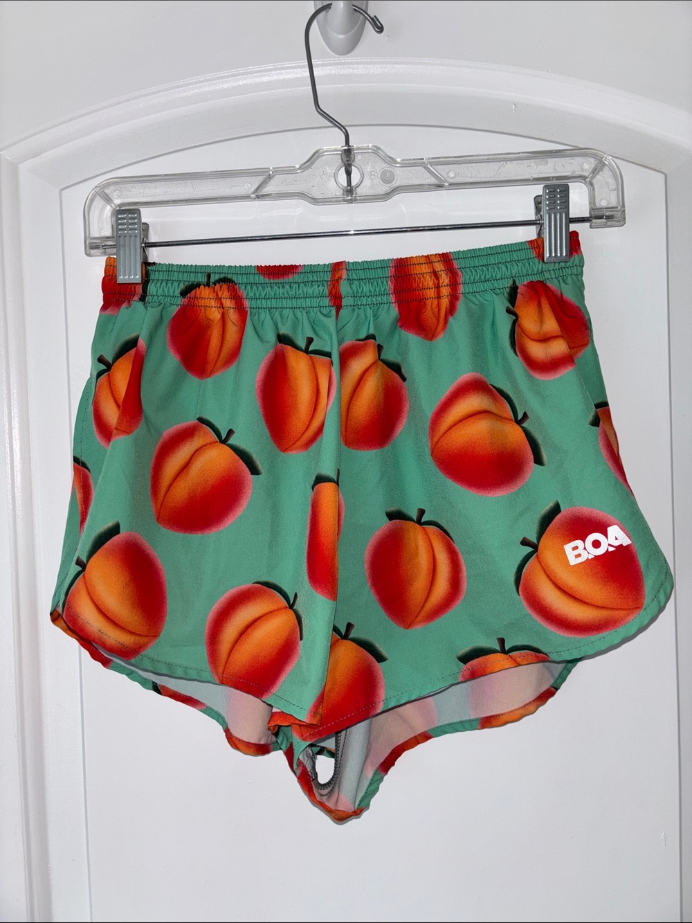 BOA running shorts M peach peaches B.O.A. USA